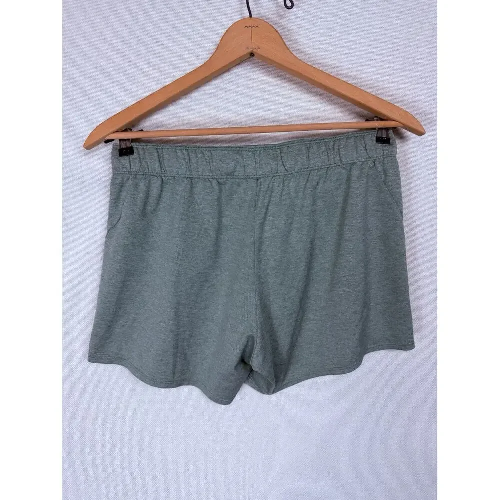 Nike Women's Dri Fit Training Shorts Size M Green, Unlined 5